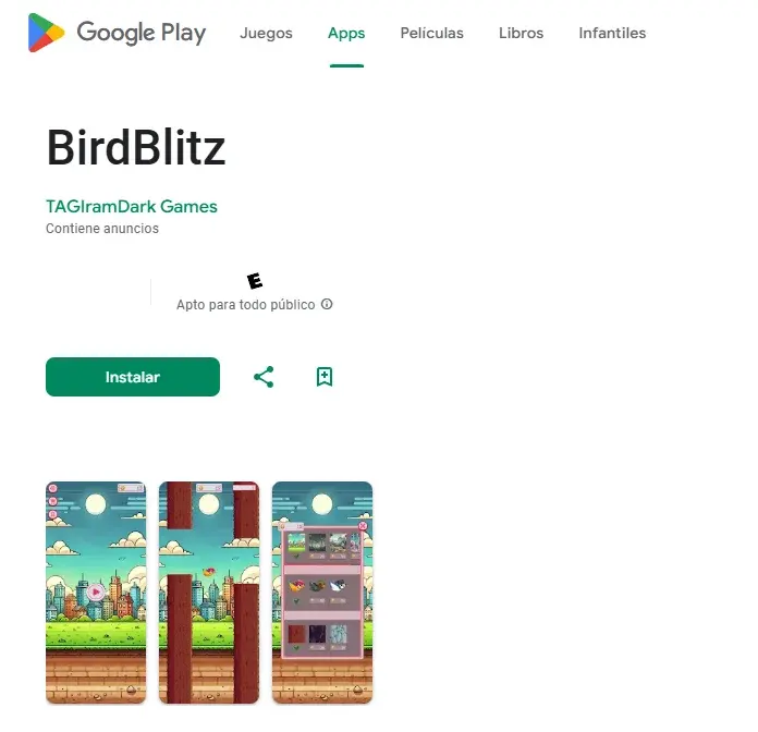 Disponible en Google Play